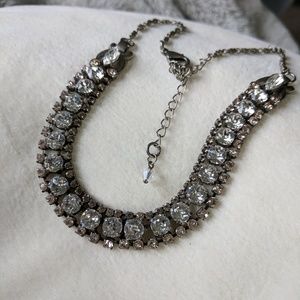 Sorrelli snow bunny crystal necklace